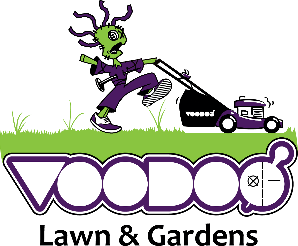 Voodoo Lawn and Gardens illustrated branding by LaChute Designs