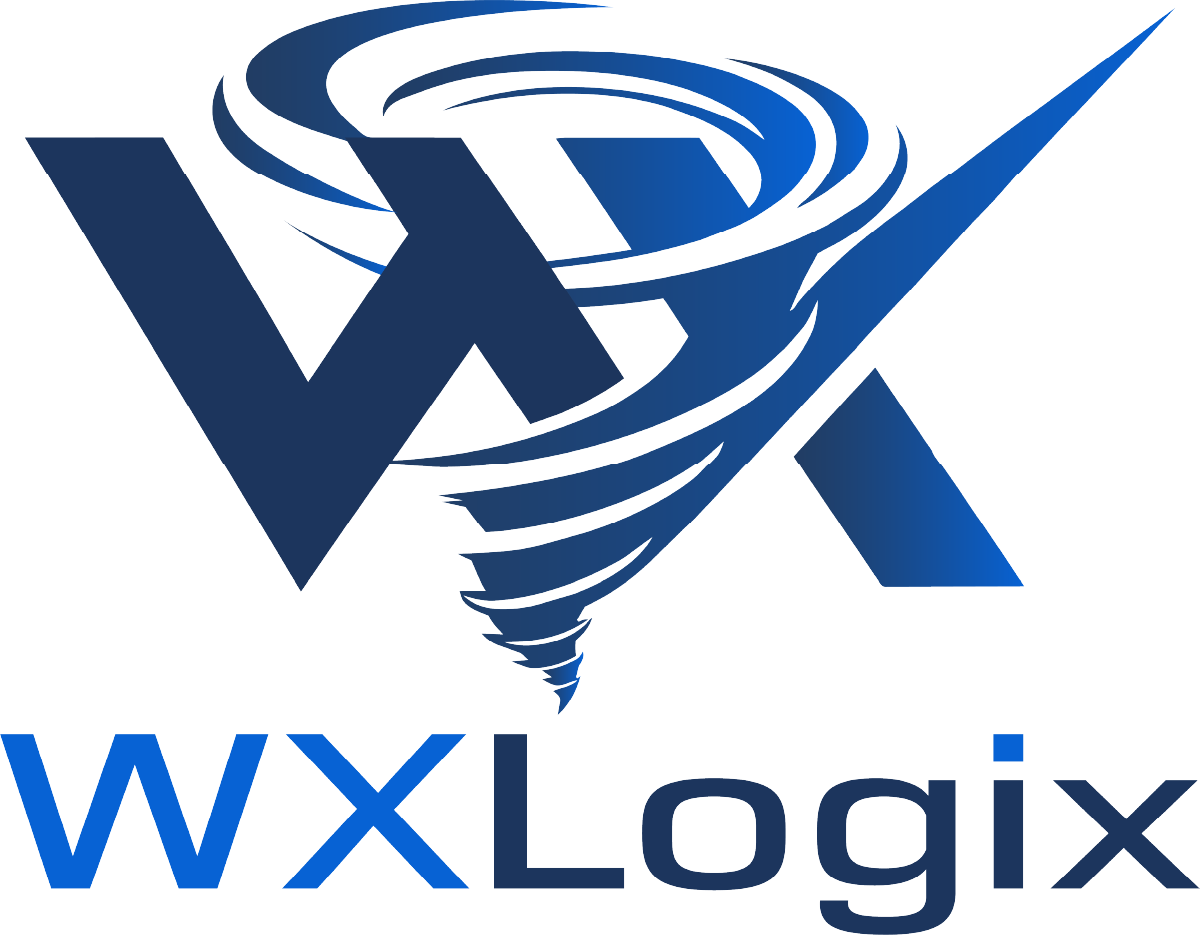 WXLogix weather brand logo designed by LaChute Designs